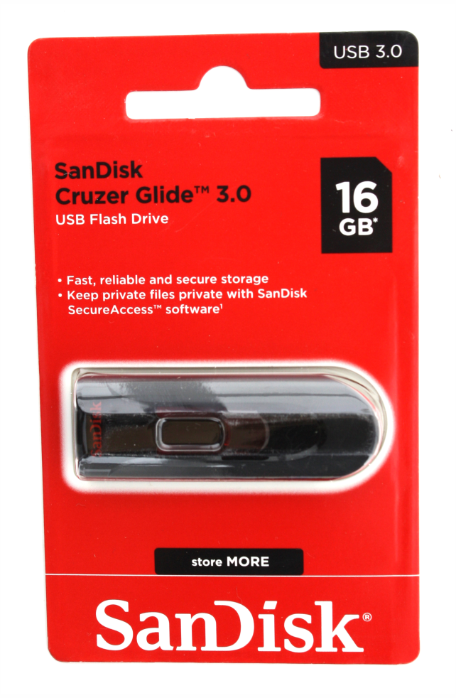 Флеш карта SANDISK Glide 16GB USB 3.0 Original